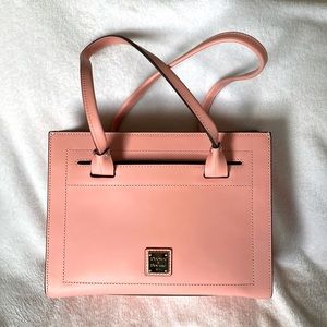 Dooney and Bourke pure leather Baby Pink Purse.